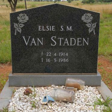 STADEN Elsie S.M., van 1914-1986