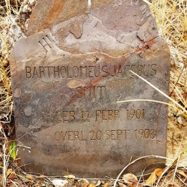 SMIT Bartholomeus Jacobus 1901-1903