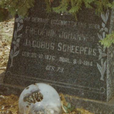 SCHEEPERS Frederik Johannes Jacobus 1876-1914