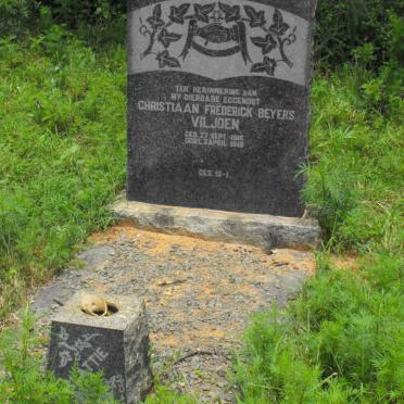VILJOEN Christiaan Frederick Beyers 1916-1948