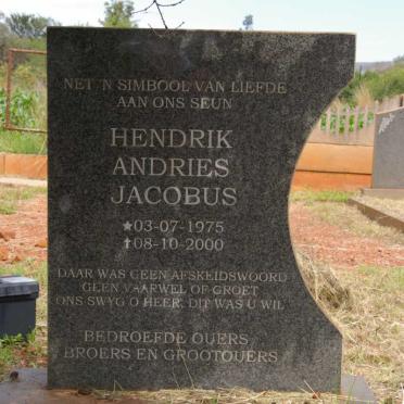 BEER Hendrik Andries Jacobus, de 1975-2000