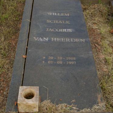 HEERDEN Willem Schalk Jacobus, van 1908-1997 &amp; Susanna Petronella VAN DER MERWE 1914-2003