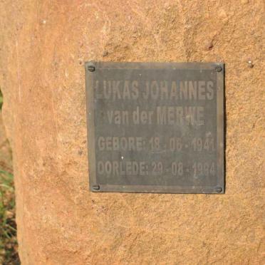 MERWE Lukas Johannes, van der 1941-1994
