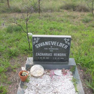 SWANEVELDER Zacharias Hendrik 1937-1994