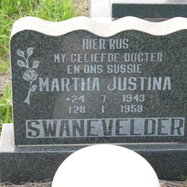 SWANEVELDER Martha Justina 1943-1959