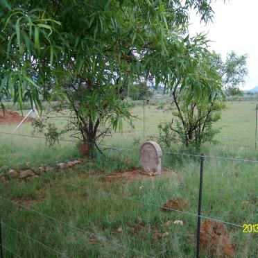 Limpopo, WATERBERG district, Rankin's Pass, Langkloof 285, farm cemetery