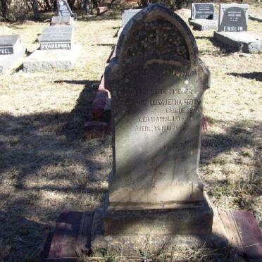 STEYN Jacomina Elizabeth nee DE BEER voorheen ENSLIN 1834-1898