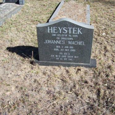 HEYSTEK Johannes Machiel 1911-1989
