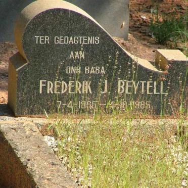 BEYTELL Frederik J. 1865-1965