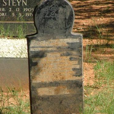 STEYN Theunis Frederick Jacobus 186?-??