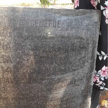LANGE Magdalena Petronella, de 1941-1941 :: DE LANGE Gertruida Cornelia 1946-1957