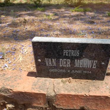 MERWE Petrus, van der 1934-