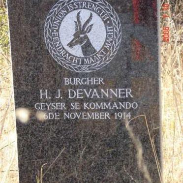 DEVANNER H.J. -1914
