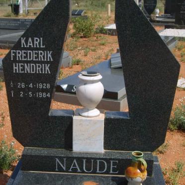 NAUDE Karl Frederik Hendrik 1928-1984