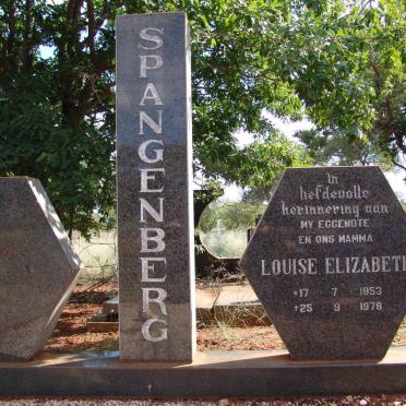 SPANGENBERG Louise Elizabeth 1953-1978