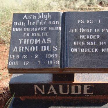 NAUDE Thomas Arnoldus 1969-1978