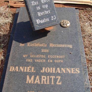 MARITZ Daniel Johannes 1921-1984