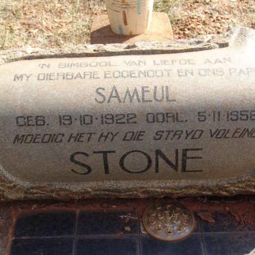 STONE Sameul 1922-1958