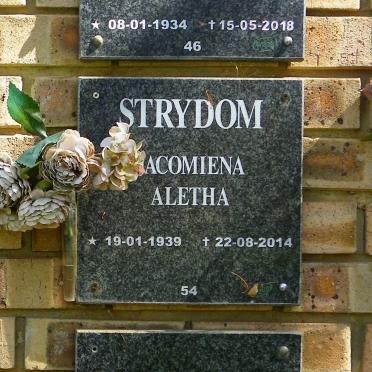 STRYDOM Jacomiena Aletha 1939-2014