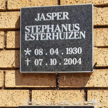 ESTERHUIZEN Jasper Stephanus 1930-2004