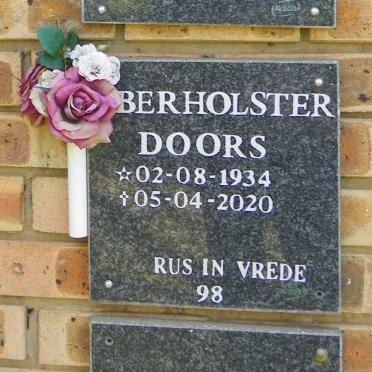 OBERHOLSTER Doors 1934-2020