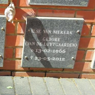 NIEKERK Ilse, van nee VAN DE LUYTGAARDEN 1966-2012