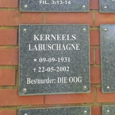 LABUSCHAGNE Kerneels 1931-2002