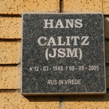 CALITZ J.S.M. 1948-2005