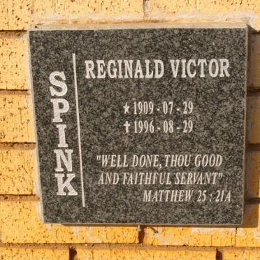 SPINK Reginald Victor 1909-1996