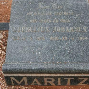 MARITZ Cornelius Johannes 1912-1964