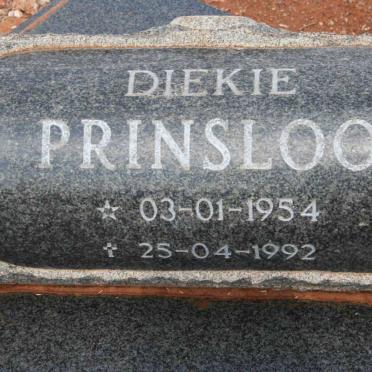 PRINSLOO Diekie 1954-1992