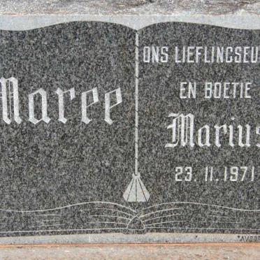 MAREE Marius -1971