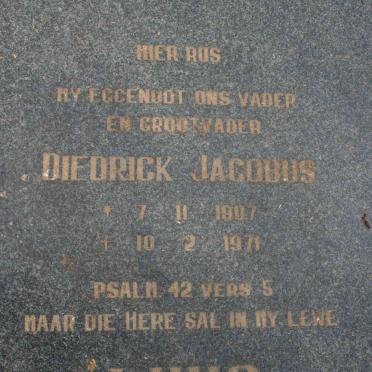 LUUS Diederik Jacobus 1907-1971