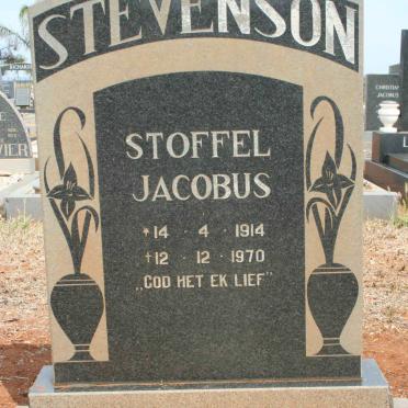 STEVENSON Stoffel Jacobus 1914-1970