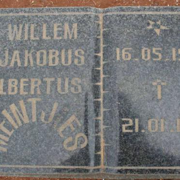 MEINTJIES Willem Jakobus Albertus 1922-1975