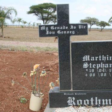 ROOTHMAN Marthinus Stephanus 1944-1997