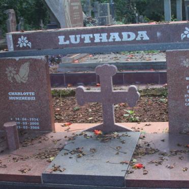 LUTHADA Charlotte Munzhedzi 1914-2008