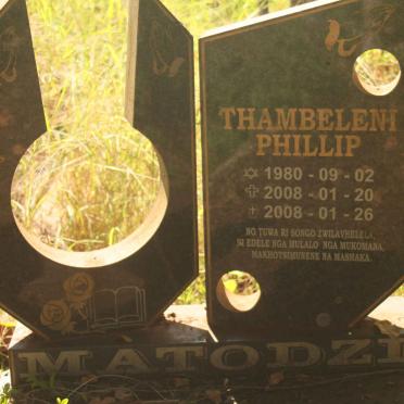 MATODZI Thambeleni Phillip 1980-2008