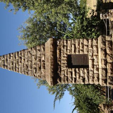 1. Monument in memory of the Voortrekkers