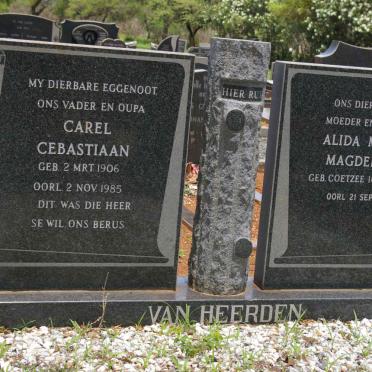 HEERDEN Carel Cebastiaan, van 1906-1985 &amp; Alida Maria Magdelena COETZEE 1908-2002