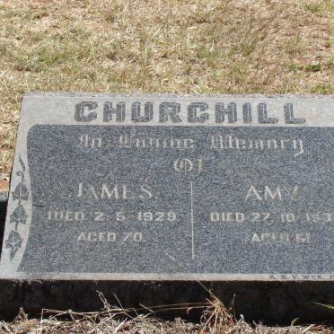 CHURCHILL James -1929 &amp; Amy -1934