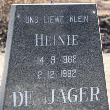 JAGER Heinie, de 1982-1982