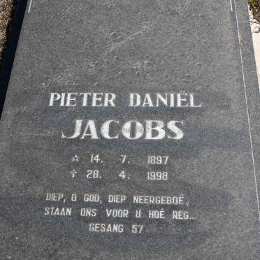 JACOBS Pieter Daniel 1897-1998