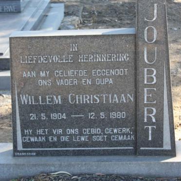 JOUBERT Willem Christiaan 1904-1980