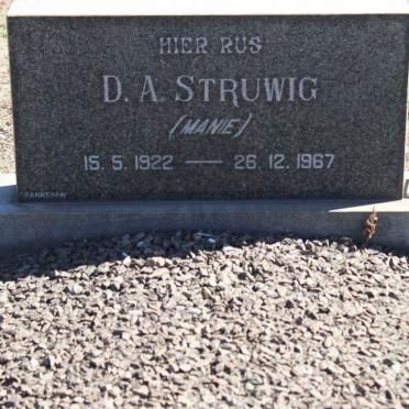 STRUWIG D.A. 1922-1967