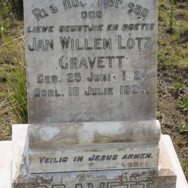 GRAVETT Jan Willem Lotz 1924-1926