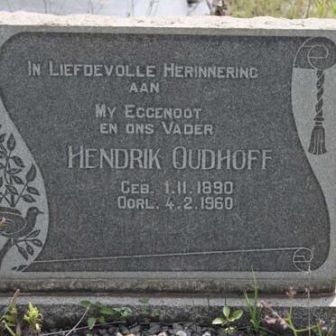 OUDHOFF Hendrik 1890-1960