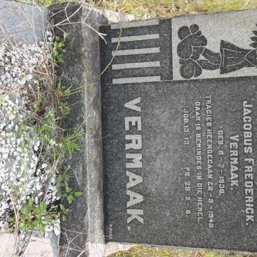 VERMAAK Jacobus Frederick 1938-1948