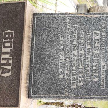 BOTHA A.C.S. nee WALTMAN 1875-1945 