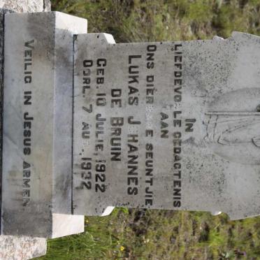 BRUIN Lukas Johannes, de 1922-1932